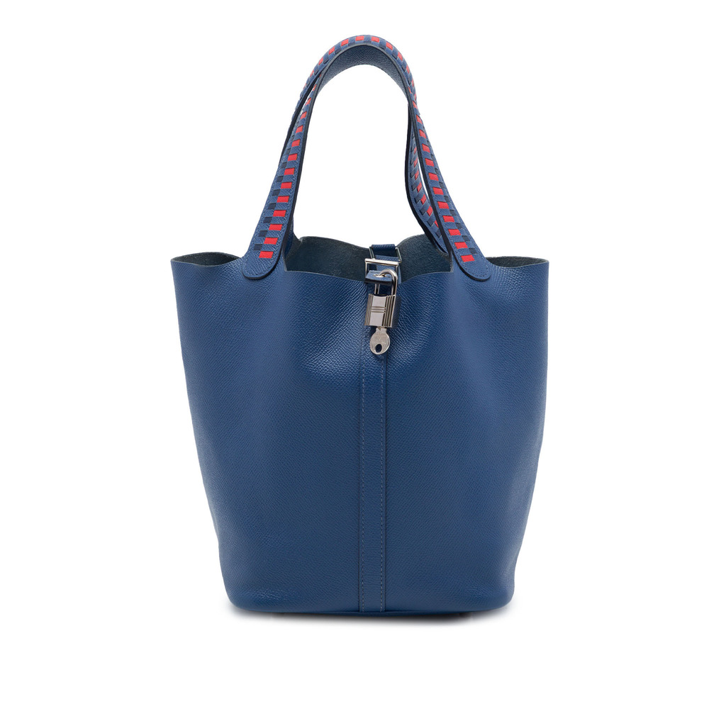 Pre-Loved Hermes Epsom Tressage Picotin Lock 22